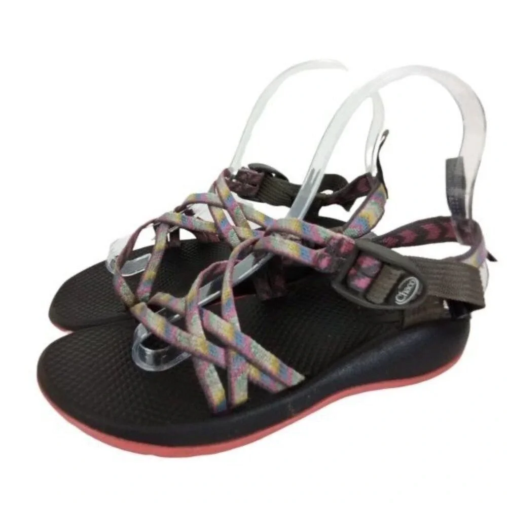 Chaco ZX1 Girl's Strappy Outdoor‎ Sand & Water Hiking Sandals Size 3
